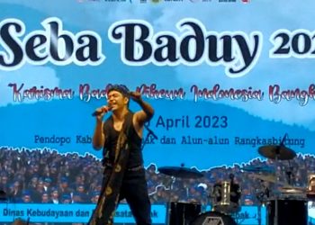 Anthesianz Tampil Berkharisma di Festival Seba Baduy 2023
