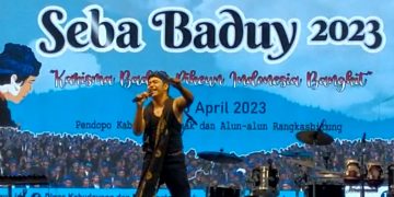 Anthesianz Tampil Berkharisma di Festival Seba Baduy 2023