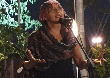 Anthesianz Tampil Nyentrik di Scientia Square Park