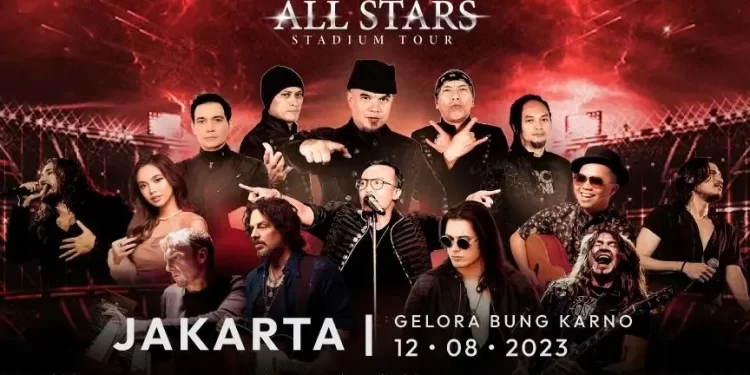 Hari ini, Dewa 19 featuring All Stars Akan Guncang Gelora Bung Karno Jakarta