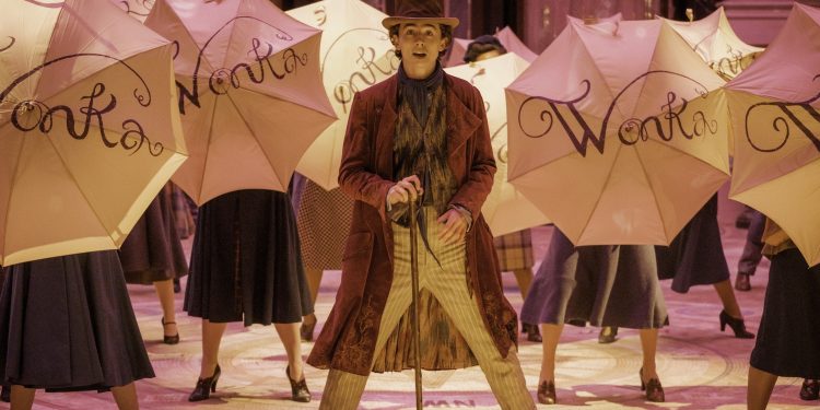 Akting Memukau Timothée Chalamet di Film Musikal Jelang Natal & Tahun Baru “Wonka”