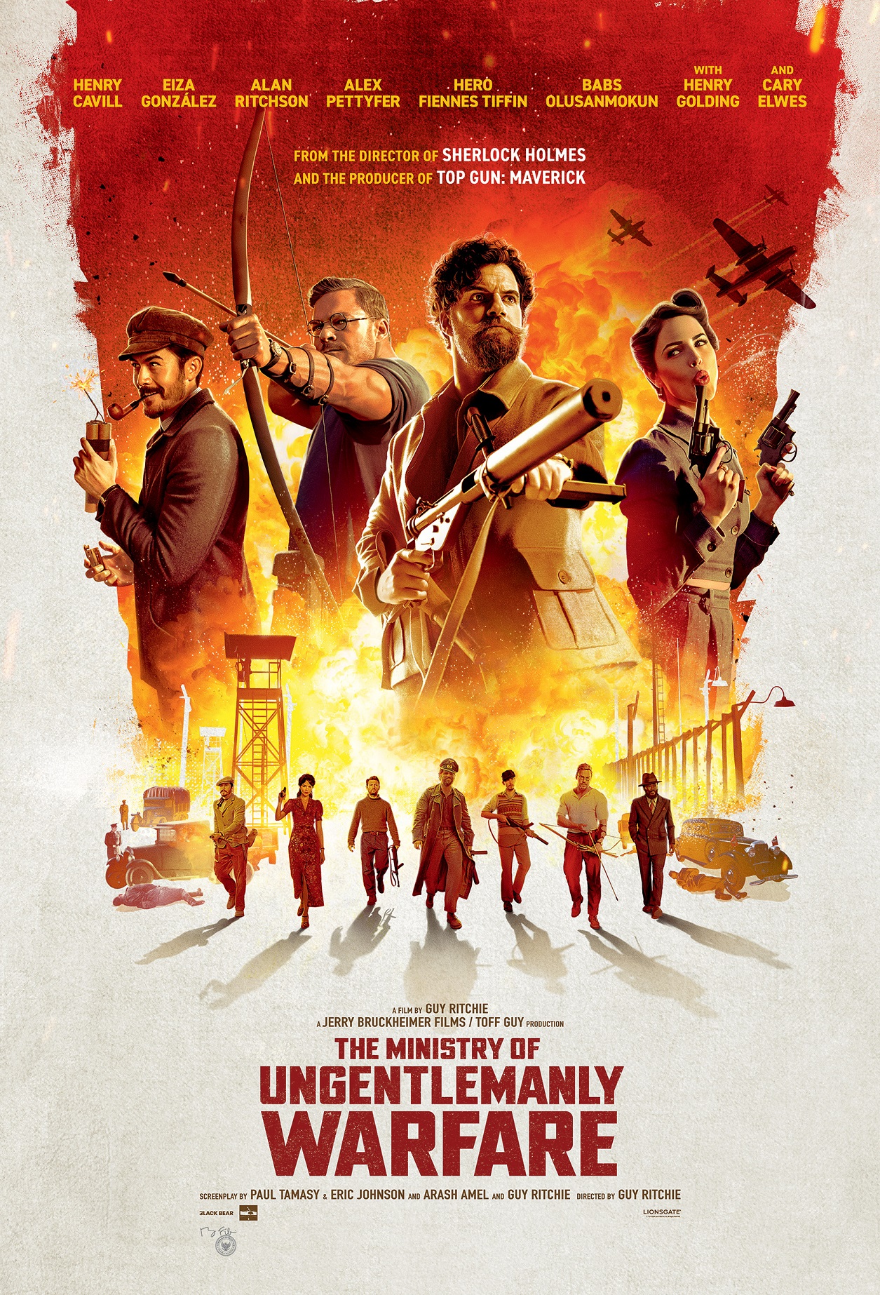 The Ministry of Ungentlemanly Warfare - Official Poster