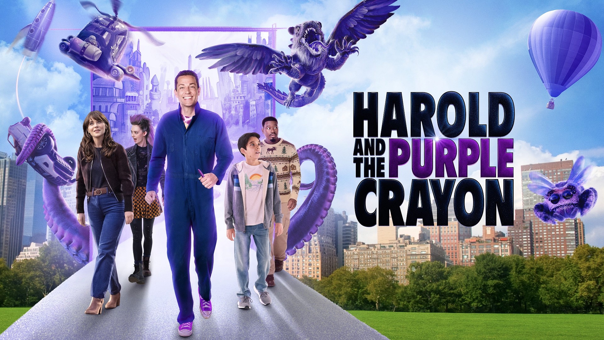 Poster - Harold and The Purple Crayon