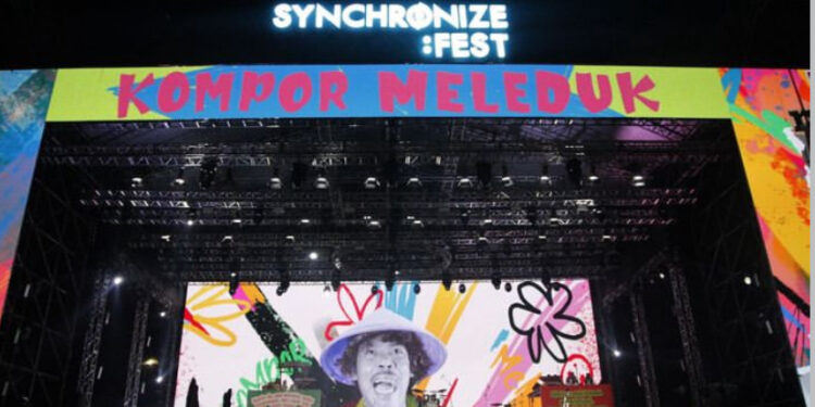 Synchronize Fest 2024 Tebar Keceriaan Sejak Hari Pertama