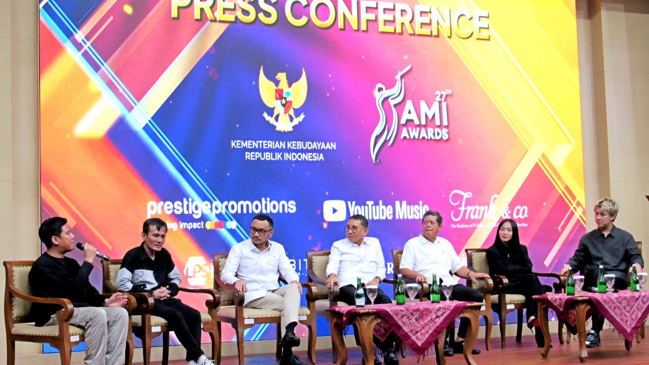 Konferensi Pers Malam Puncak Anugerah AMI Awards ke-27, 2 Desember 2024