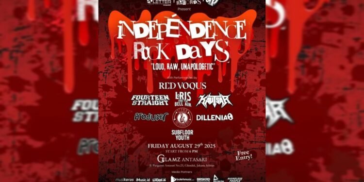 Independence Rock Days: Panggung Musik Keras Buat Rayain Kemerdekaan! 🎸🔥