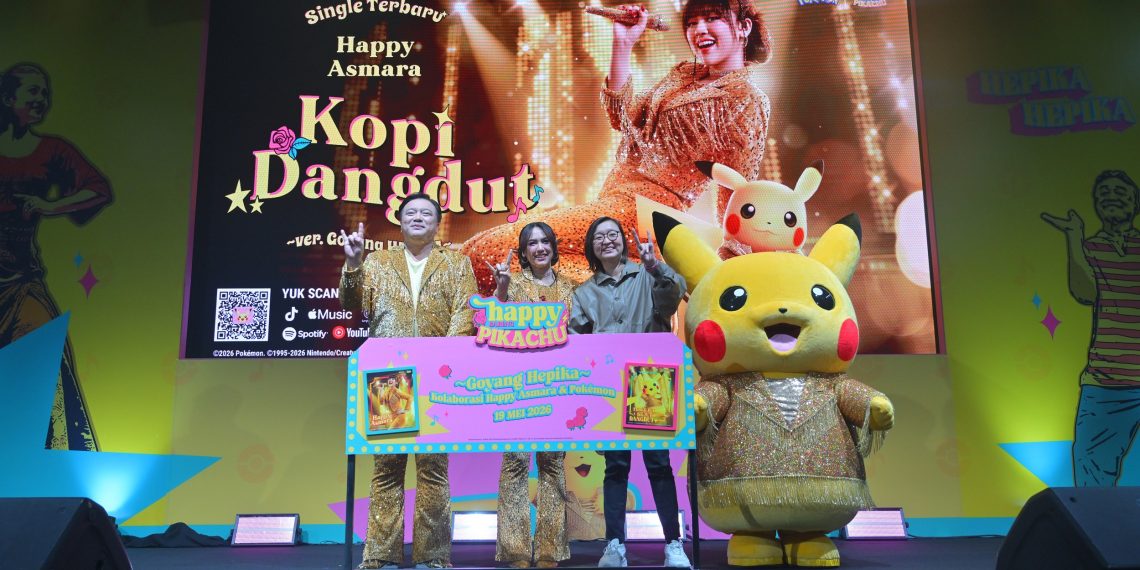 HEPIKA Bikin Goyang! Happy Asmara x Pikachu Sulap “Kopi Dangdut” Jadi Pesta Joget Paling Gemas Tahun Ini
